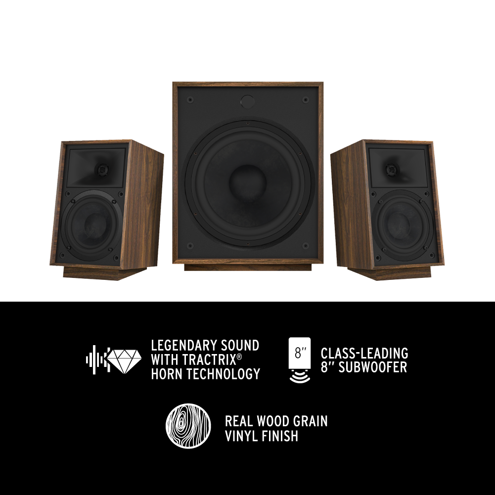 Klipsch ProMedia Heritage 2.1 Multimedia Speaker System