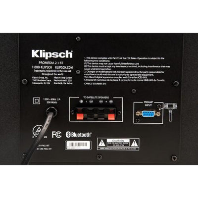 Klipsch Promedia 2.1 Bluetooth Speaker System